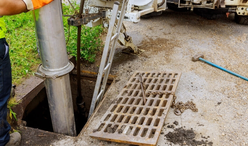 how to find your sewer line